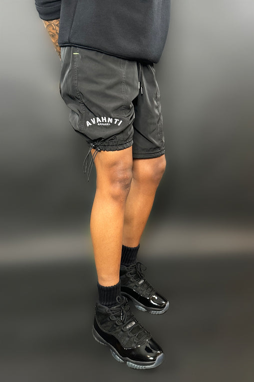 Signature Freestyle Track Shorts | Black