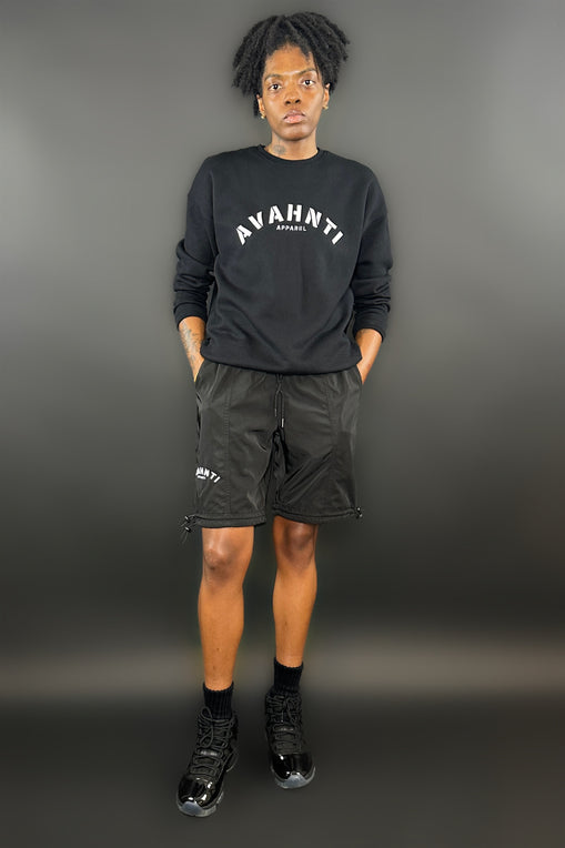 Signature Freestyle Track Shorts | Black
