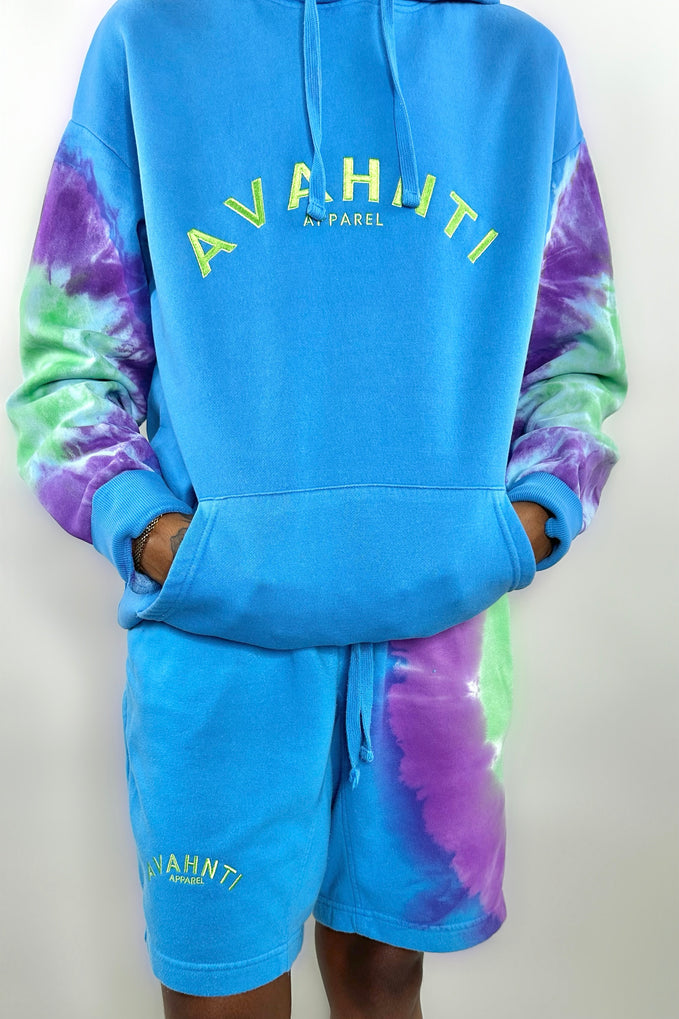 Signature Tie Dye Set | Blue/Multicolor