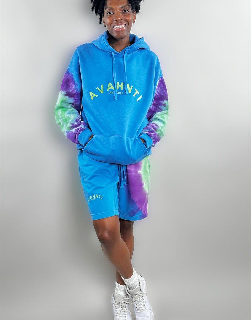 Signature Tie Dye Set | Blue/Multicolor