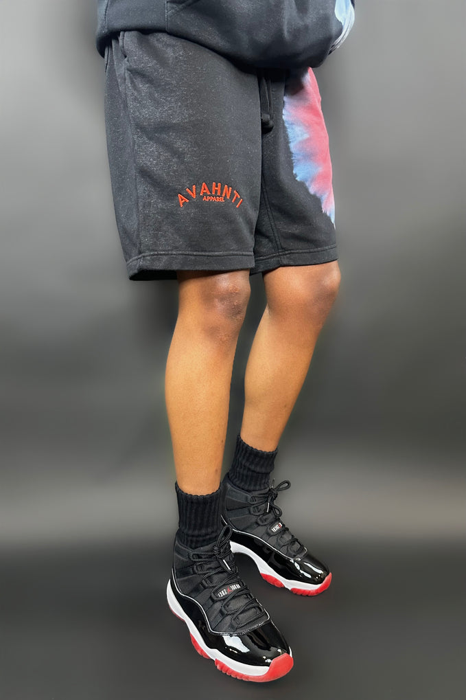Signature Tie Dye Set | Black/Multicolor