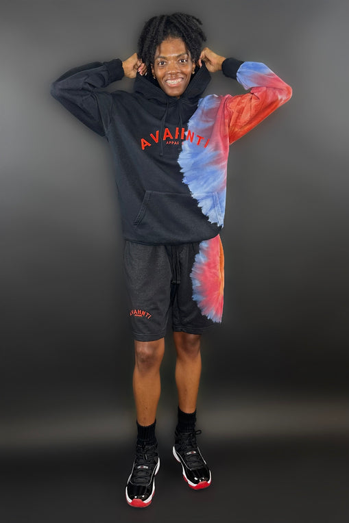 Signature Tie Dye Set | Black/Multicolor