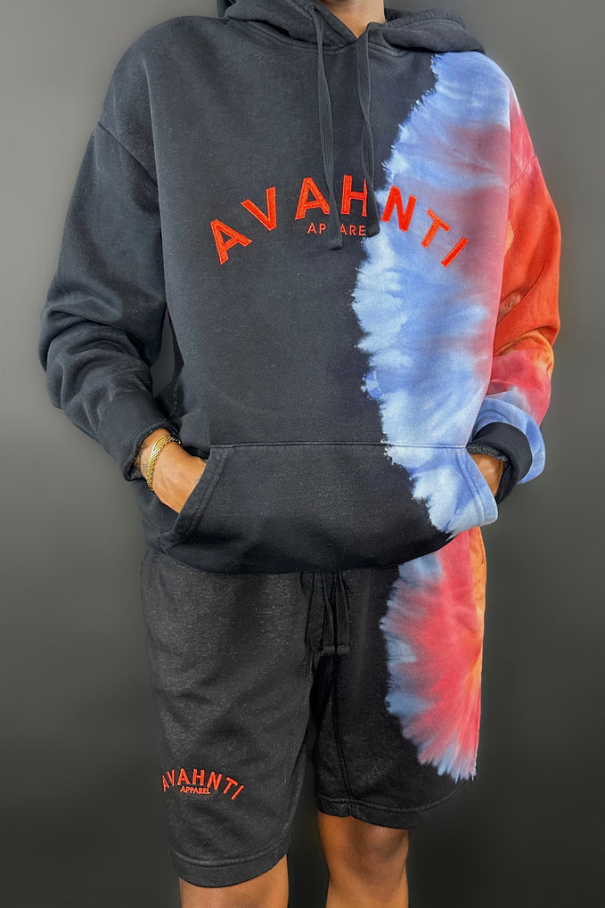 Signature Tie Dye Set | Black/Multicolor