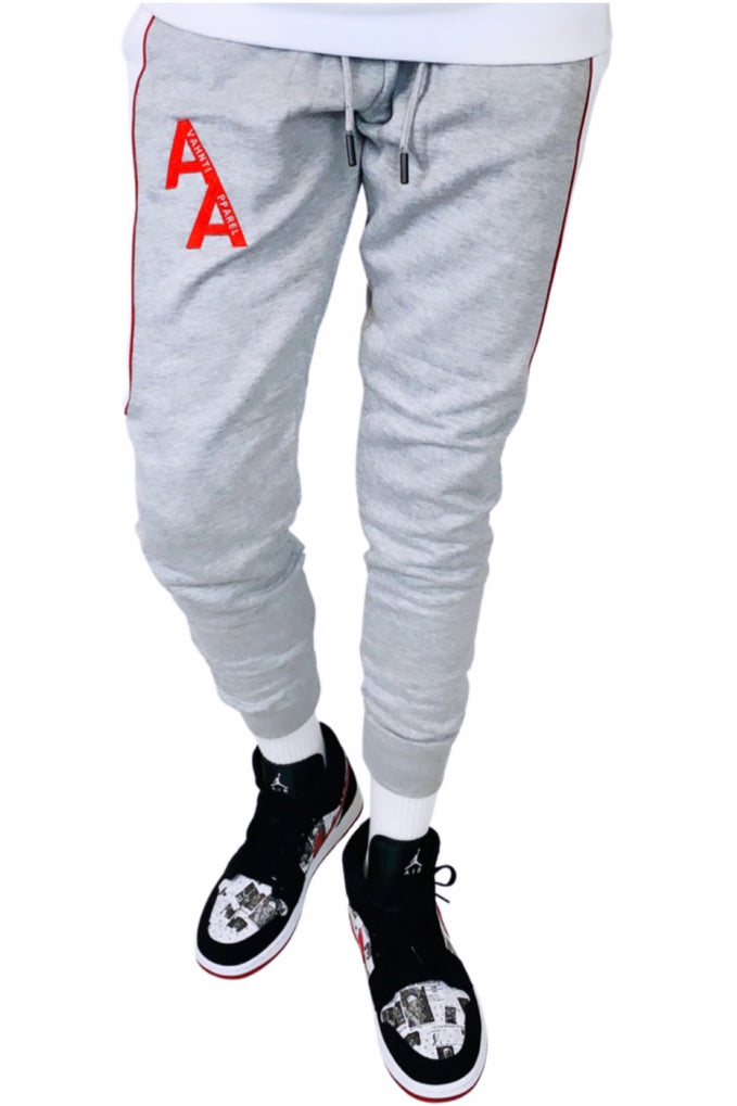 The Re-Up | Grey/White | Signature Jogger Set (TM)